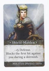 Folklore the Affliction: Shield Maiden gencon promo card